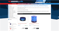 Desktop Screenshot of majaky-mandisan.cz