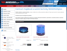 Tablet Screenshot of majaky-mandisan.cz